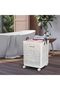 Collapsible Laundry Basket with Wheels & Handle — Foldable 40L Clothes Hamper - 5