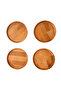Luvo Wooden 4-Piece Breakfast Set, Breakfast Utensils, Serving Tray (1St Grade Quality Beech Wood) - 2