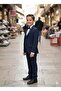 Children's Armour Patterned Suit with a Vest, Shirt and a Bow Tie Included - 2