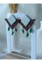 Mocha Coffee Gray Polymer Clay Steel Earring Apparatus Women's Earrings Natural Stone Dangle Lightweight Earrings - 5