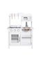 Solid wood and MDF kitchen with White accessories