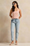Women Blue Solid Mom Jeans - 2