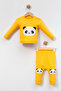 Panda Embroidered 2-Piece Baby Tracksuit Set |   Combed Cotton Fabric, Soft and Comfortable Design (6-9-12-18 Months) - 3