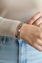 Steel Colored Enamel Women's Handcuff Bracelet – 18 cm Handcuff Bracelet |   Non-Tarnish Women's Jewelry - 6