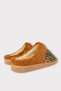 Women's Woolen Warm Winter House Slippers Taba - Beige - 5
