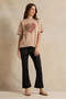 Girls Senior Black Flared Leg Jeans - 2