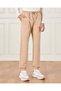 Senior Boys Beige Denim Joggers