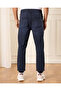 Men Navy Plain Basic Jogger - 3