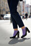 100% Cotton First Quality Combed Cotton Socks Set - Women's 5-Piece Booties Socks Set - 3