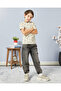 Boys Grey Side Cargo Pocket Jogger - 2