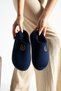 Pack of 2 Embroidered Velvet Silent Non-Slip Sole House Slippers - Unisex Slippers - 6