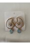 Mother-Of-Pearl Shell Model Earrings - 3