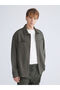 Esvab • Modern & Distinctive Comfortable Fit Long Sleeve Velvet Men's Shirt Jacket