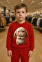 Sweatshirt Tracksuit Set Somurtkan Rabbit Patterned 3-4-5-6-7-8-9-10-11-12 Years Old