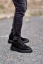 Moreno Black Nubuck Men's Leather Shoes - 6
