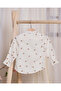 Infant Boys Cream Printed Shirt - 4