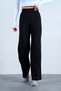 Limited Edition Black Color Premium Yarn Knitwear Trousers