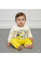 Baby Boy Safari Printed Top and Bottom Two-Piece Casual Set - 2