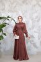 Meterial Silk Chiffon Evening Dress