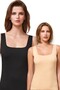 Berrak Women's Laser Cut Non-Marking Undershirt 2 Pieces - 6