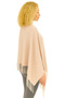 1 Piece Women's Extra Soft Textured Tassel Detailed Winter Scarf Shoulder Shawl in Light Beige, Suitable for Large Sizes - 2