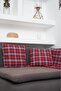 Plaid Square Throw Pillow Cover - 2