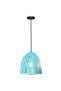 Blue Metal Pendant Ceiling Light E27 - 2