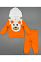 Boy's Hooded and Eared Two-Piece Casual Set - 2