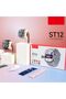 ST12 Smart Watch, 5.6 cm Full Screen, 4G SIM Support, 3 Straps with Wireless Charger - 6