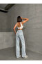 Women's Stretch Fabric Palazzo Loose Wide Leg Pants New - 3