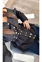 Premium Trend Waist Detail Studded Shirt - 2