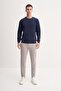 Slim Fit Cotton Blend Thessaloniki Knitted Sweatshirt (25 Winter)