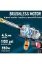 Portable Cordless High Pressure Washer Gun with 6-in-1 Nozzle & Foam Generator - 4