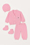 Baby Knitwear Set Long Sleeve 4 Piece Set 0-6 Months - 3