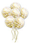 10 Pieces Party Birthday with Transparent Balloon Sequins and Confetti - 2