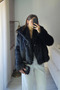 Premium Faux Fur with Soft Texture and Lining (Has a Hidden Pocket and Button) - 2