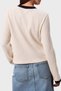 Cotton Slim Fit Crew Neck Sweater Lv047D225Gyam Sweater Lv047D225G Yam - 3