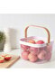 RISATORP Basket, pink, 25 x 26 x 18 cm - 3