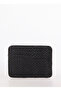 Black Men's 10X8X0 cm Leather Wallet Outfrk002