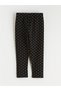 Lcw Kids Elastic Waist Polka Dot Girls Leggings - 3