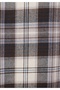 Regular Fit Shirt Neck Plaid Men's Brown Long Sleeve Shirt - 5