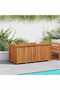 Garden Storage Box 175x80x75 cm Solid Wood Acacia