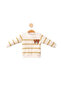 Boy Baby Sweatshirt-Trousers 2-Piece Bottom-Top Set-401600 - 2