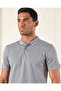 Men Grey Printed Polo Shirt - 4