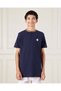Senior Boys Navy Suede Polo