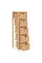 Storage Unit with 5 Baskets 25.5x37x100 cm Water Hyacinth - 6