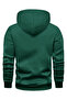 Men's Şimşek Printed Hooded Hoodie - 2