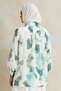 Women Green Printed Blouse - 3