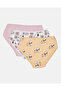 Girls Snoopy Print Brief Set (Pack of 3) - 4