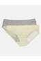 Women Yellow And Grey Boyleg Brief (Pack of 2) - 5